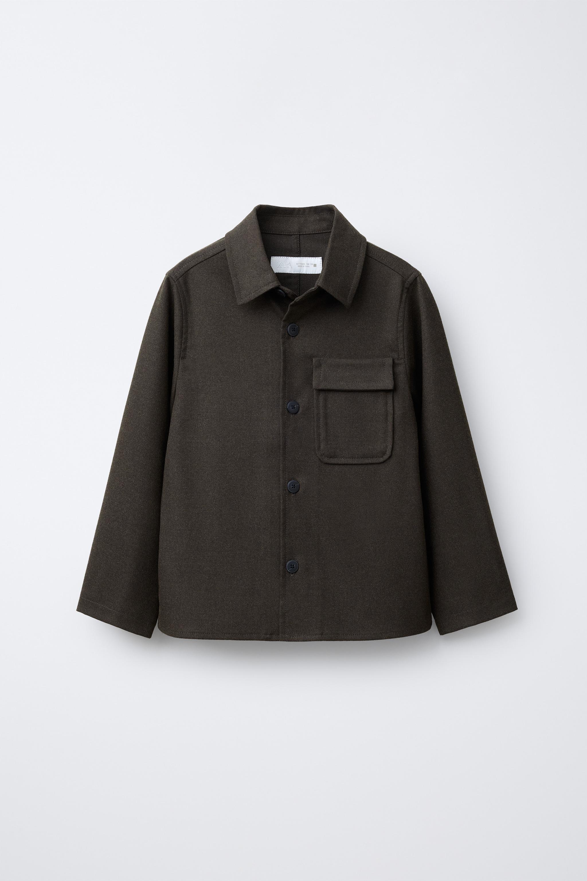 FLANNEL POCKET OVERSHIRT